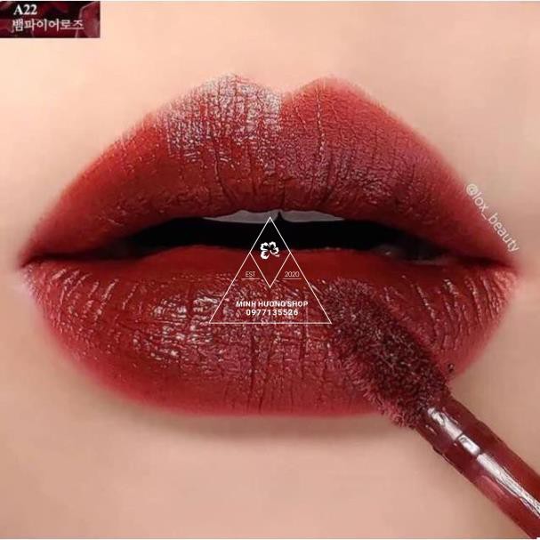 Son Black A22 Nâu đỏ ánh tím - son handmade lên màu tự nhiên | Thế Giới Skin Care