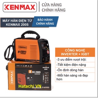 Máy hàn | Kenmax ARC 200S | Tặng full bộ kiện + thương hiệu Nhật Bản