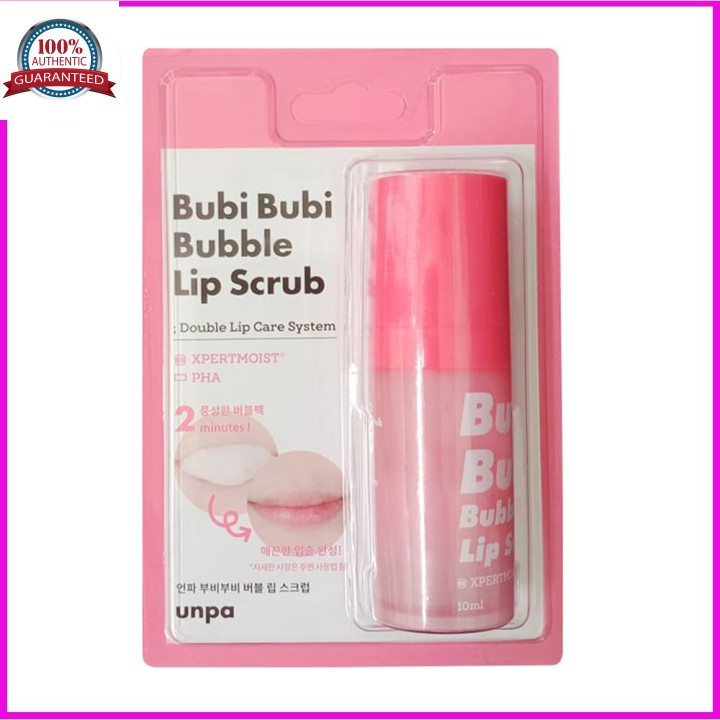 Tẩy Tế Bào Chết Môi UNPA Bubi Bubi Lip Dạng Sủi Bọt KOREA | BigBuy360 - bigbuy360.vn