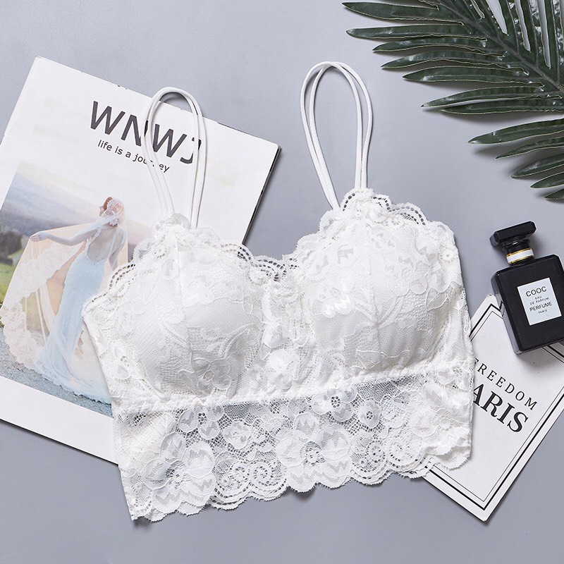 Áo ngực ren hoa đẹp phong cách quyến rũ dành cho nữ