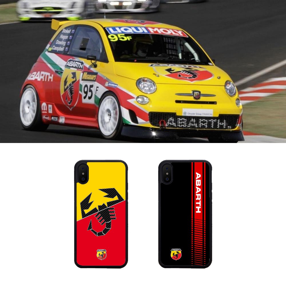 Ốp Điện Thoại Hình Xe Đua Fiat 500 Evo Aolu Cho Iphone 11 Pro Max