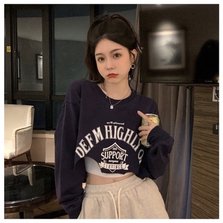 Áo croptop dáng rộng in hoạ tiết thiết kế độc đáo thời trang cho nữ