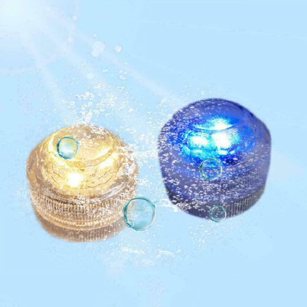 Waterproof LED Diamond Night Light Knob Luminous Diving Light RGB Swimming Control 2 Pool With D7B8