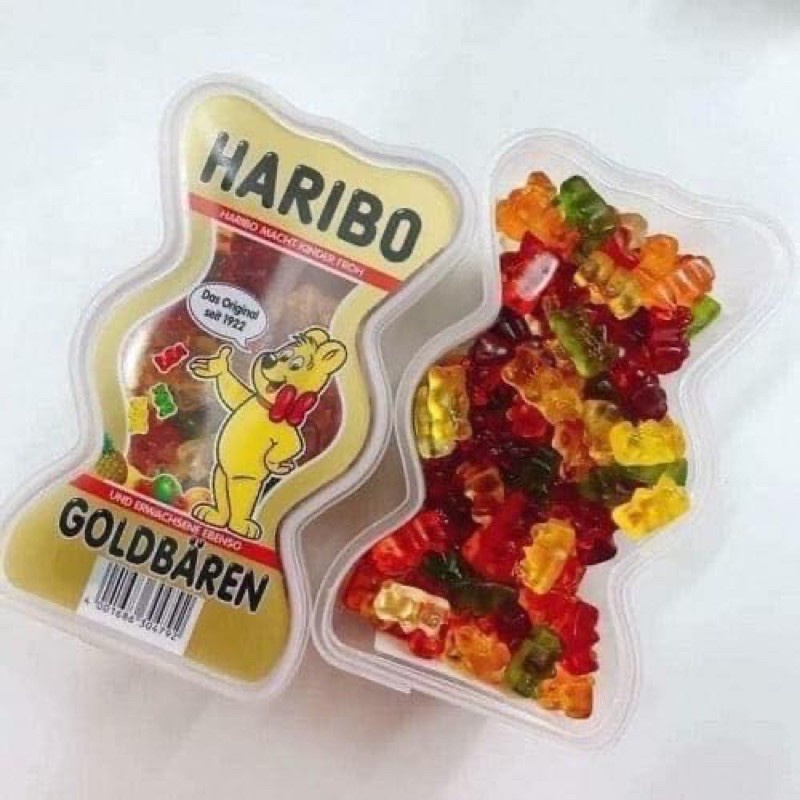 Kẹo dẻo gấu Haribo Gold Baren Đức 450g . Hsd : 04/2024