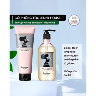 Bộ gội làm phồng tóc jennyhouse self up volume treatment & shampoo