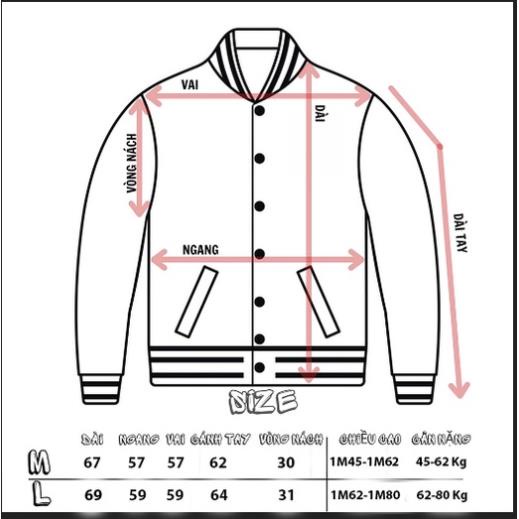 Áo khoác bomber, Varsity jacket Gonz Black nỉ phối tay da form rộng, nỉ tay da dày dặn phong cách