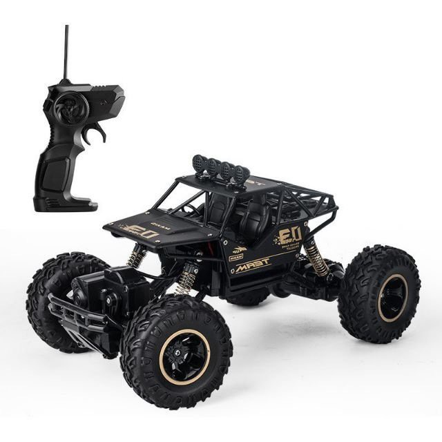 Xe điều khiển địa hình ROCK CRAWLER 2 cầu cực khoẻ/ Vỏ Kim Loại Kích thước 32cm