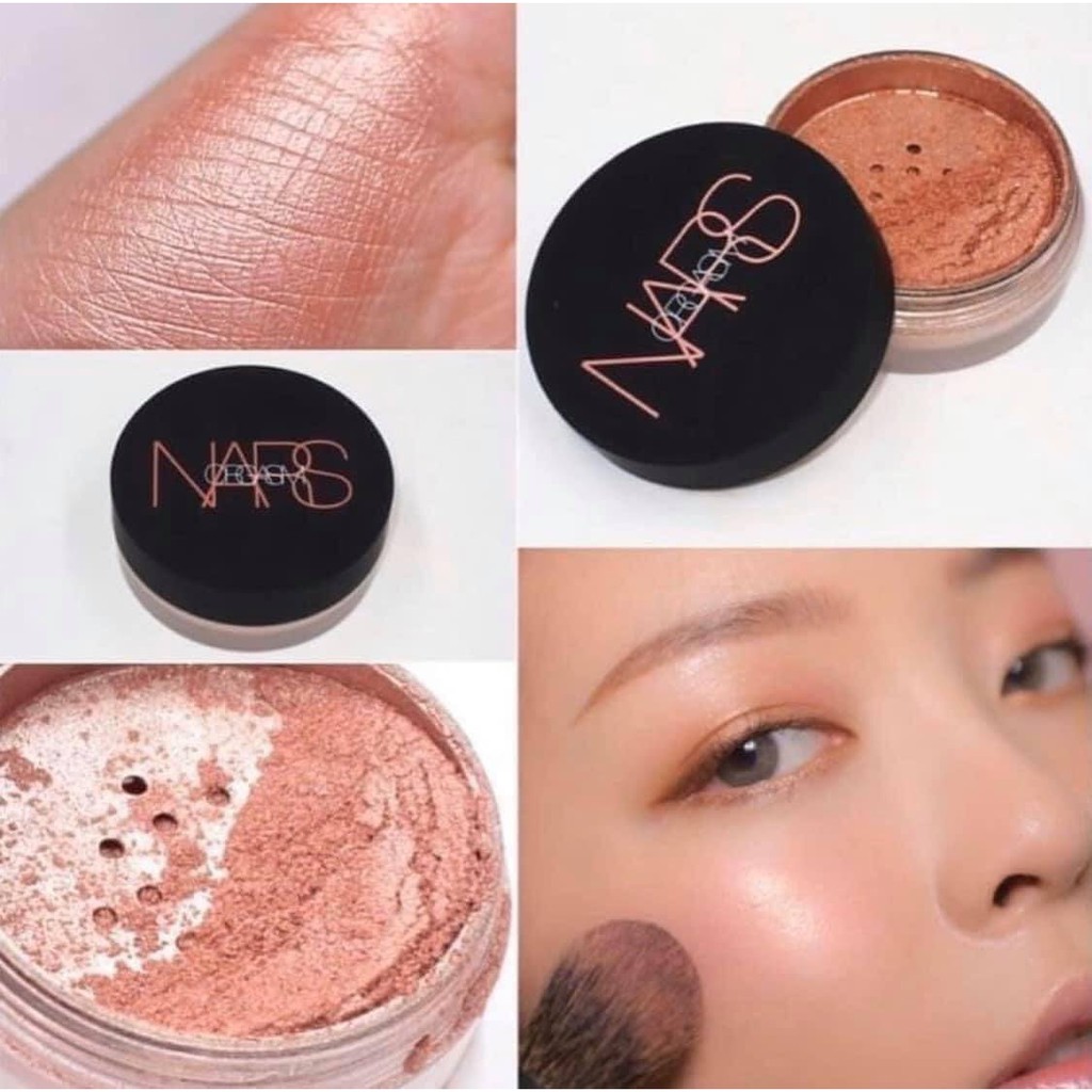 Phấn Má Bắt Sáng Dạng Bột Nars Soft Velvet Loose Powder - Orgasm fullsize, fullbox | BigBuy360 - bigbuy360.vn