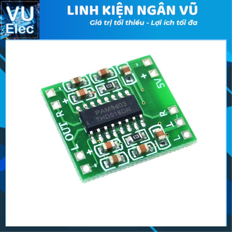 Module Khuếch Đại Audio 2x3W 5V PAM8403