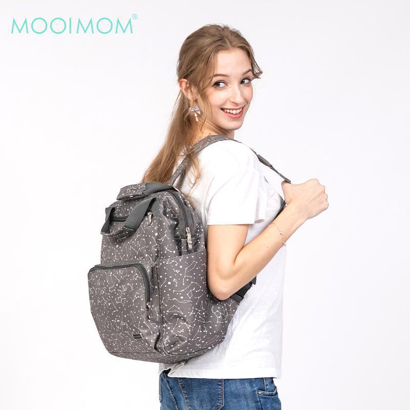 MOOIMOM Balo Bỉm Sữa Thời Trang Và Thanh Lịch Cho Mẹ Và Bé A91828XZ