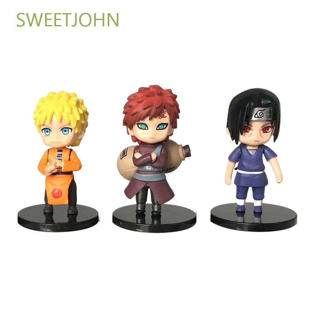 Set 6 Mô Hình Nhân Vật Phim Naruto Cao 10cm