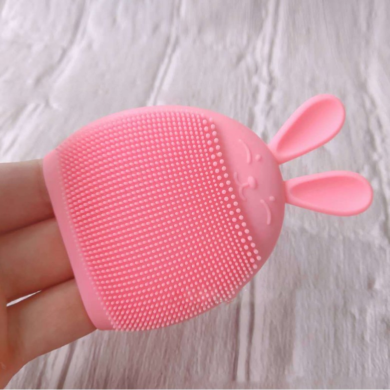 Miếng rửa mặt thỏ silicone tẩy tế bào chết cho da | BigBuy360 - bigbuy360.vn