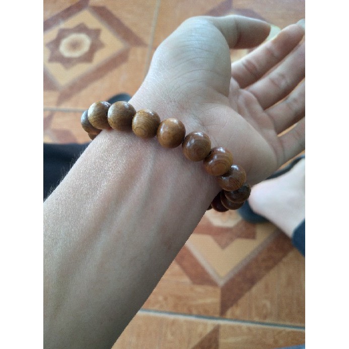 👳Vòng tay nam nữ bằng gỗ thơm BÁCH - XANH màu tự nhiên chuỗi hạt vòng gỗ đeo tay 10 ly mùi thơm nhẹ | BigBuy360 - bigbuy360.vn