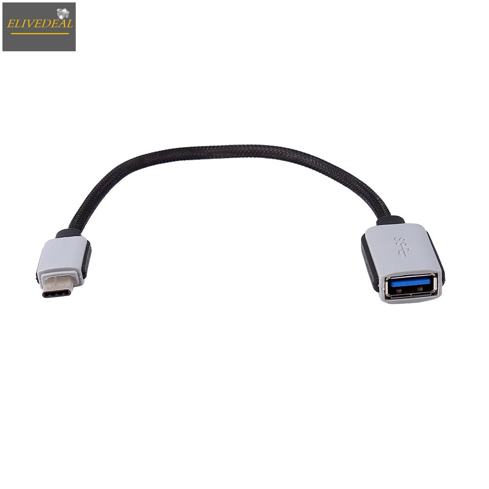 Dây cáp OTG sạc pin truyền dữ liệu chuyển đổi đầu cắm USB 3.1 Type C thành cổng cắm USB 3.0 Type A