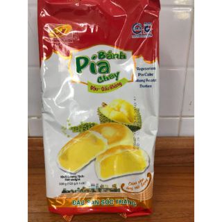 Bánh pía chay đậu sầu riêng Tân Huê Viên