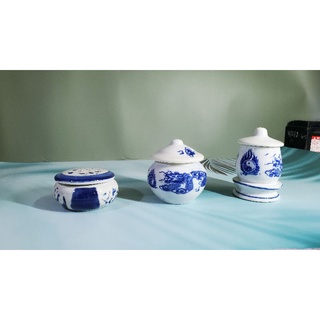 Chóe thờ, hũ , thố đựng muối, gạo, nước