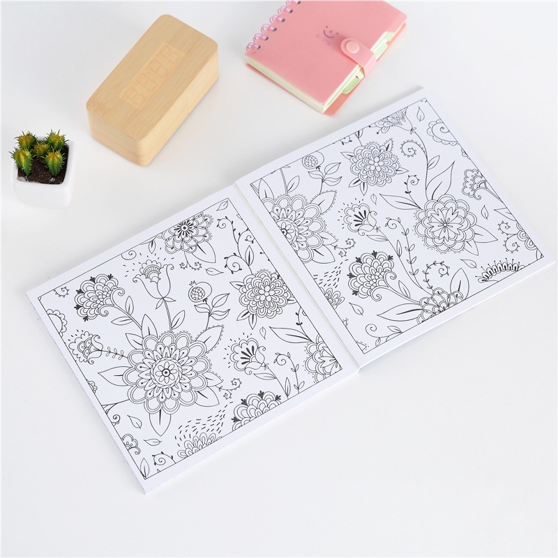 Sách Tô Màu Họa Tiết Graffiti Hàn Quốc Cho Người Lớn Và Trẻ Em