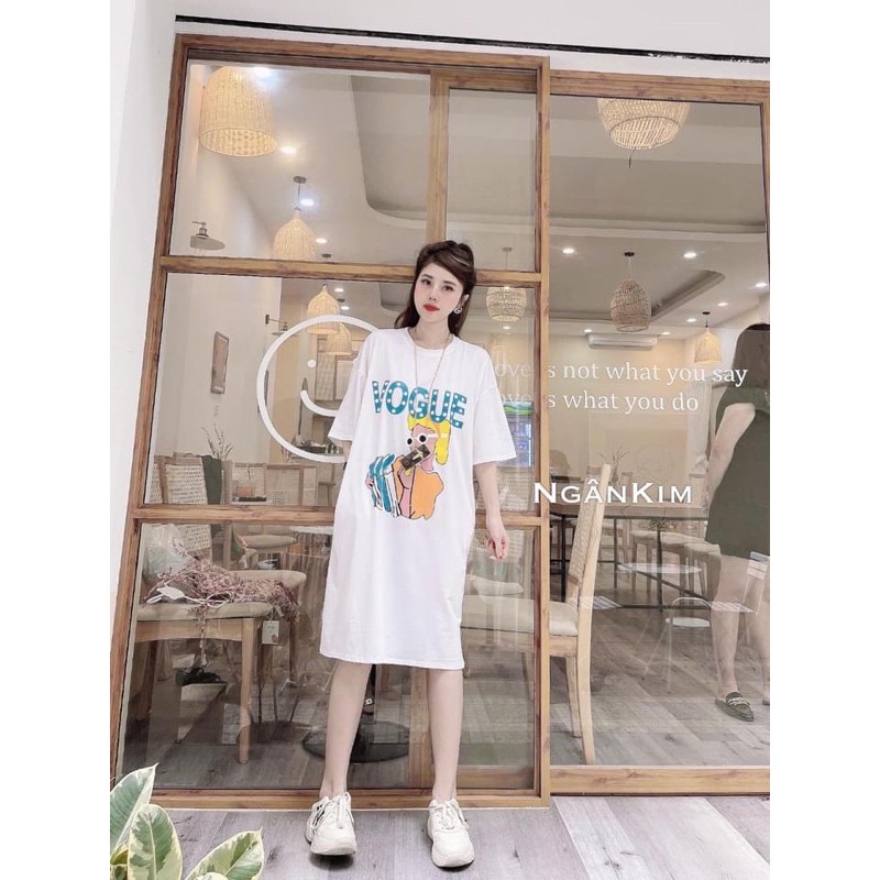 Váy suông - Đầm Suông VOGUE from rộng, dáng dài | BigBuy360 - bigbuy360.vn