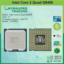 Bộ vi xử lý Q9400 socket 775,CPU Q9400 dùng main G41,Q45- Q9400, Hàng chính hãng(Tặng keo tản nhiệt)