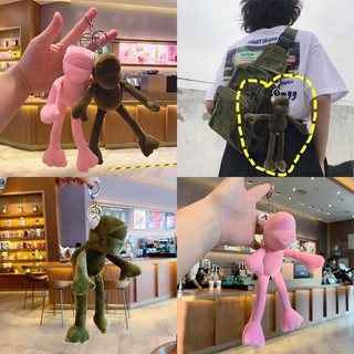 PK008 MÓC KHOÁ BALO ẾCH NGÁO CHÂN DÀI ĐÁNG YÊU