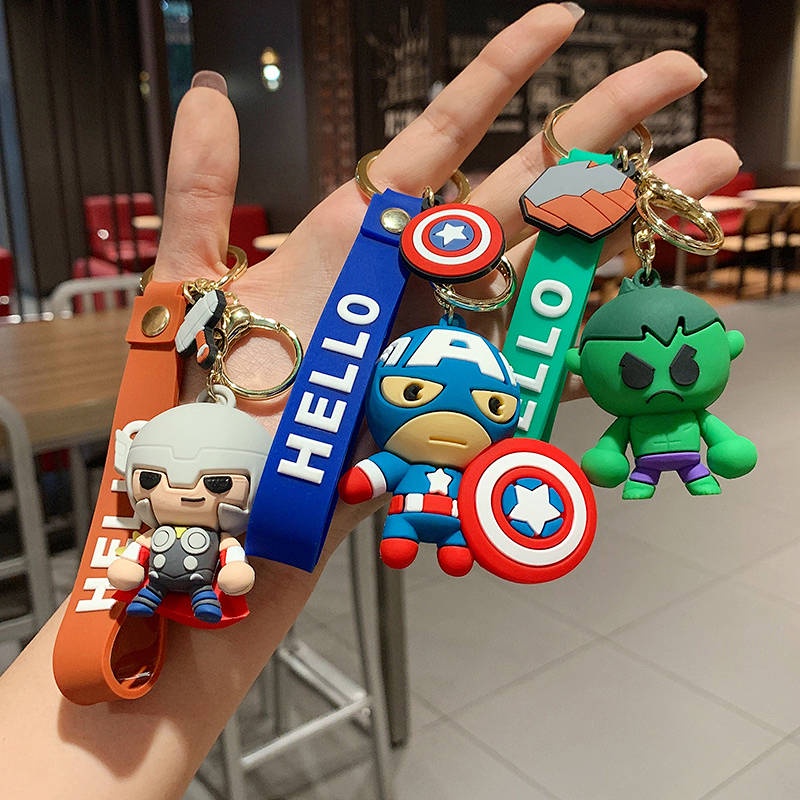 Móc Khóa Hình Siêu Anh Hùng Marvel Avengers