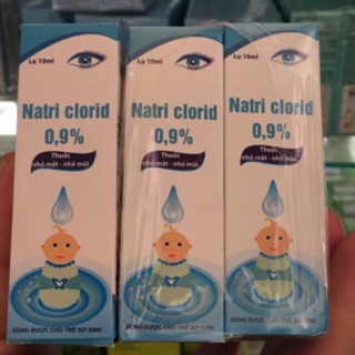 Nhỏ mắt - nhỏ mũi (10 lọ)