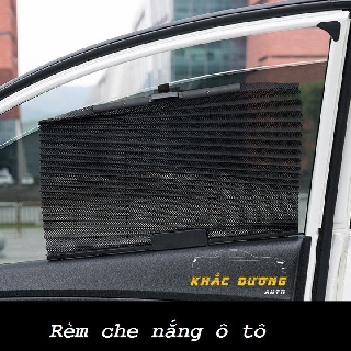 [Tặng thẻ số điện thoại] [2 cửa] Rèm Cuốn Che Nắng Thông Minh (Dạng lưới)