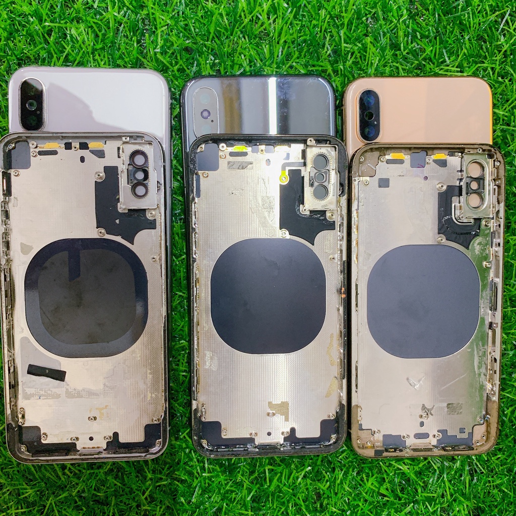 Vỏ sườn zin tháo máy X/XS vỏ cũ màu vàng, trắng, đen