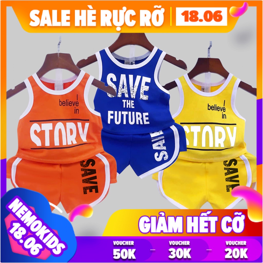 (GIÁ TẬN XƯỞNG-HỔ TRỢ VẬN CHUYỂN)1 SÉT 3 BỘ ĐỒ CHO TRẺ EM.KIỂU DÁNG BA LỖ CHO BÉ TRAI VÀ BÉ GÁI TỪ 7KG ĐẾN 25KG