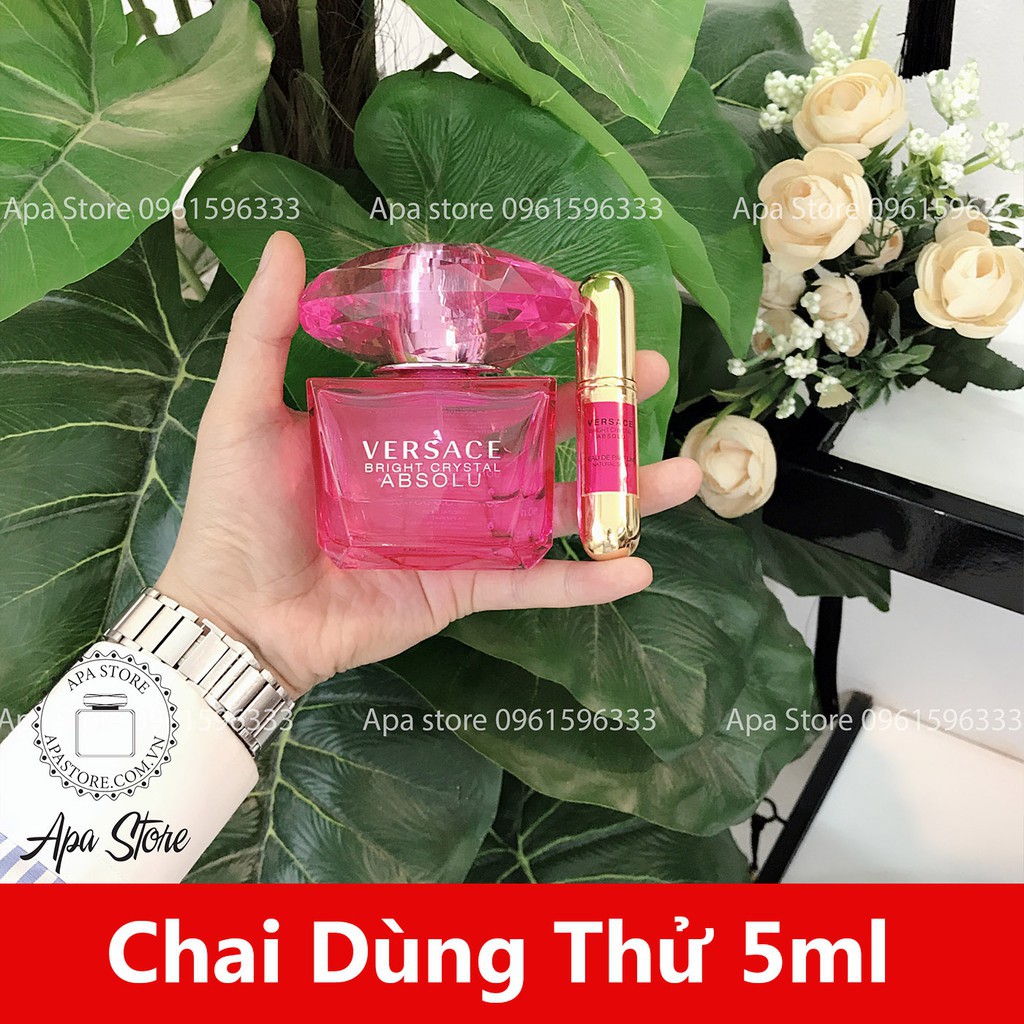 Nước Hoa Versace Bright Crystal Absolu Chai Dung Tích 10ml