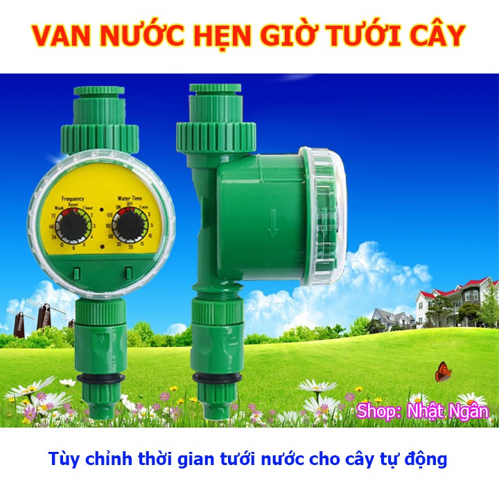 Van tưới nước hẹn giờ tự động