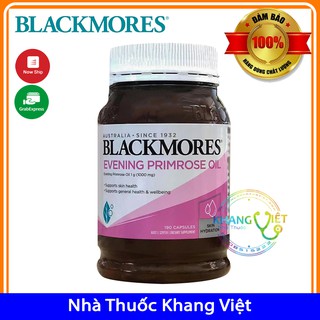 Tinh dầu Hoa anh thảo Blackmores Evening Primrose Oil, Úc (190 viên) giúp làm đẹp da tóc, cân bằng nội tiết, giảm mụn