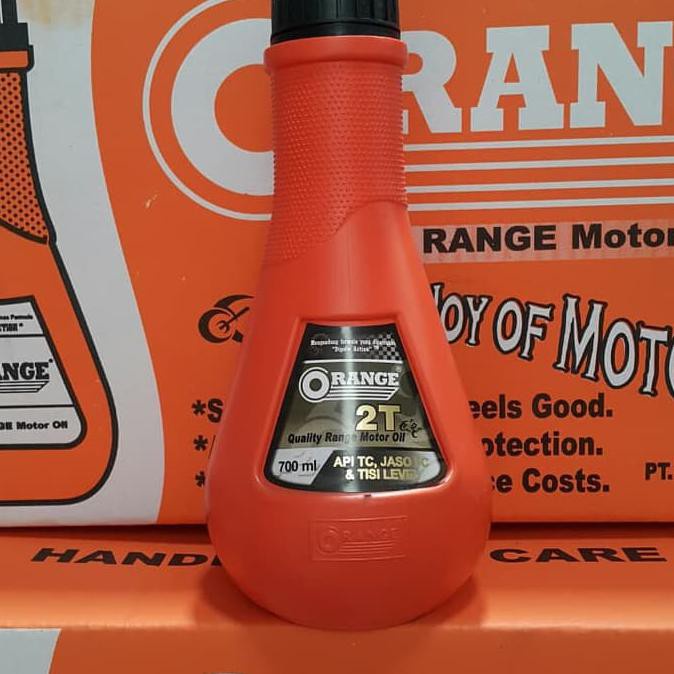 Nhớt thơm 2T ORANGE LOW SMOKE 700ML