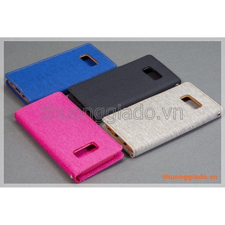 Bao da thời trang Samsung Galaxy S8/ G950 (Hiệu GOOSPERY, CANVAS DIARY)