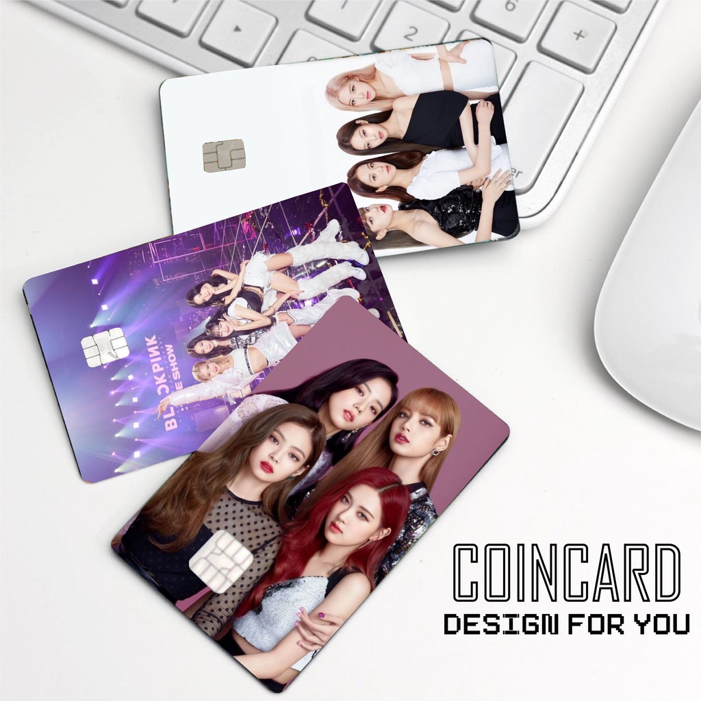 Thẻ BLACKPINK mẫu số 2|  Miếng dán thẻ ATM COINCARD