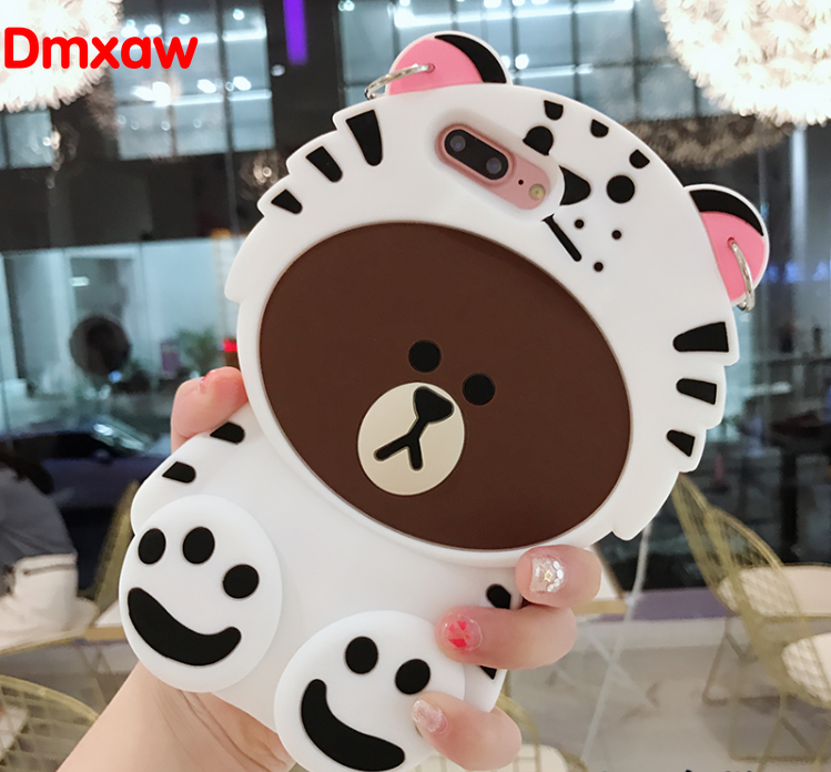 Ốp Điện Thoại Silicon Mềm Hình Gấu Nâu 3D Cho OPPO A92s F11 Pro F7 A91 A31 A7 A5s A5 A3s A3 A83 A1 A79 F1s A57 A39 A37 A33 Neo 7
