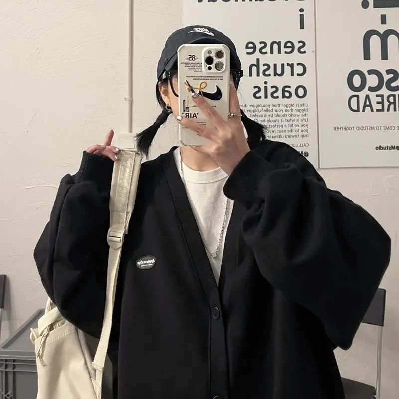 Áo Hoodie Dáng Rộng Thiết Kế Mới Thời Trang Theo Phong Cách Hàn Quốc Dành Cho Cặp Đôi