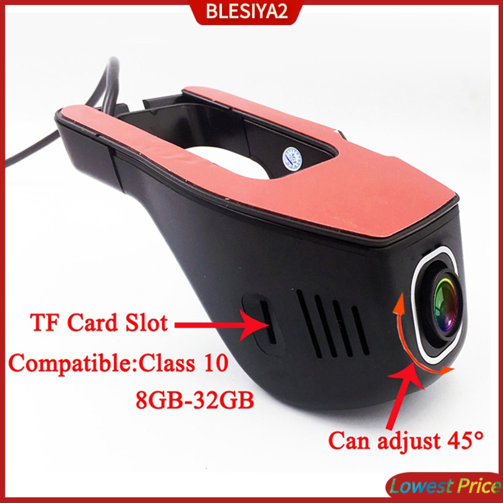 Camera Hành Trình Xe Hơi Không Dây Wifi 1080p 32g Hỗ Trợ Thẻ Nhớ Tf