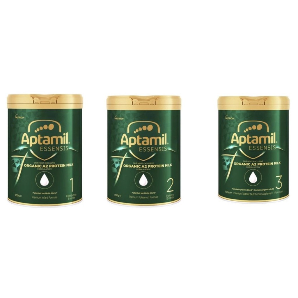 Sữa Hữu Cơ Aptamil Essensis Organic A2 Protein Milk Úc 900g