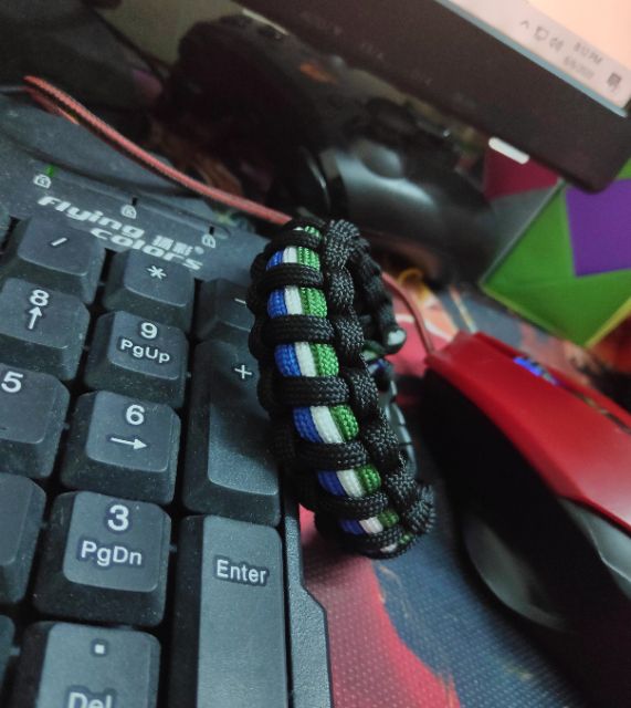 [HOT] Vòng tay Paracord 3 sọc