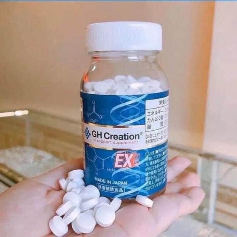 Viên Uống Tăng Chiều Cao GH Creation EX NHẬT BẢN Tăng Chiều Cao tối đa