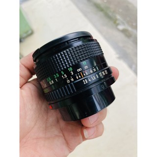 Lens Canon FDn 35mm f2.8 ngàm FD 35f2.8 ,dùng trên body máy film ngàm FD như Canon A1, canon AE1, canon FTb...