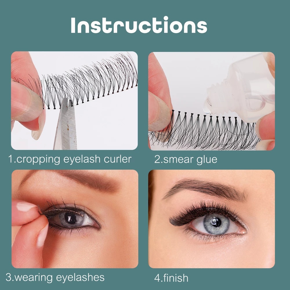 Hộp Lông Mi Giả 3D Nối Mi Tự Nhiên Chuyên Nghiệp