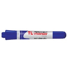 Bút lông dầu Thiên Long PM-09 (đủ 3 màu) không xóa được bút dạ dầu 2 đầu loại to có thể đổ mực tái sử dụng