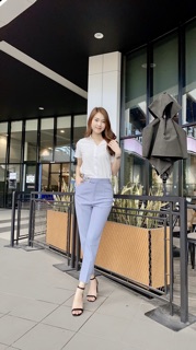 (Hàng mới - ảnh thật) Quần Baggy đai chữ S
