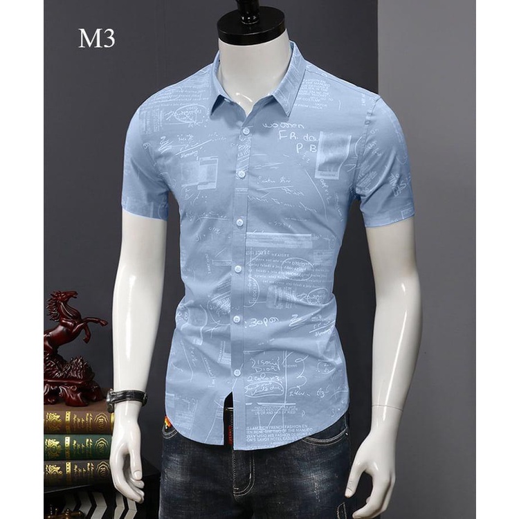 Áo sơ mi nam kẻ sọc caro phong cách kiểu dáng hàn quốc shopmrvan