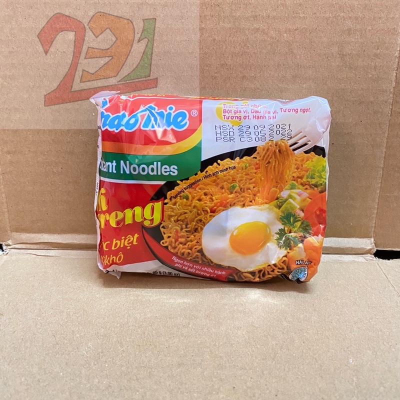 [85g][Xào Khô Đặc Biệt] Gói Mỳ Trộn Khô Indomie