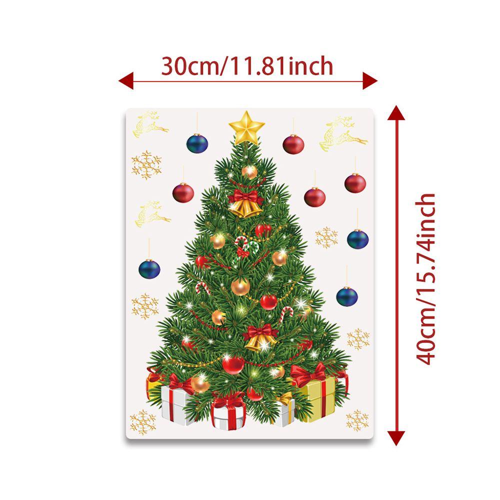 Sticker Dán Tường Trang Trí Phong Cách Giáng Sinh Năm Mới