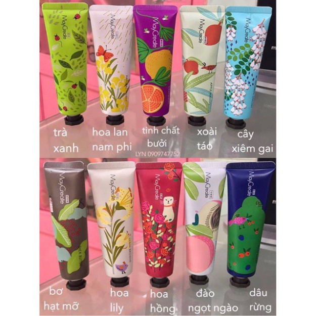 (Rẻ Vô Địch) Kem Dưỡng Da Tay SIGO Gather Beauty 30g - Perfumed Hand Essence – 10 Mùi KABA