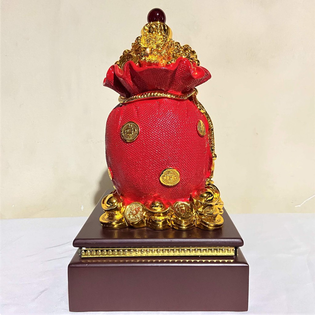 Tượng Túi Vàng Chiêu Tài Lộc Cao 32cm | BigBuy360 - bigbuy360.vn